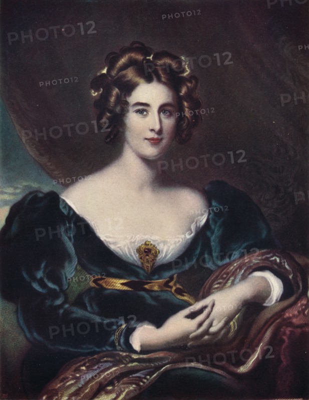 Lady Lyndhurst, c1836, (1904). Artist: Samuel Cousins