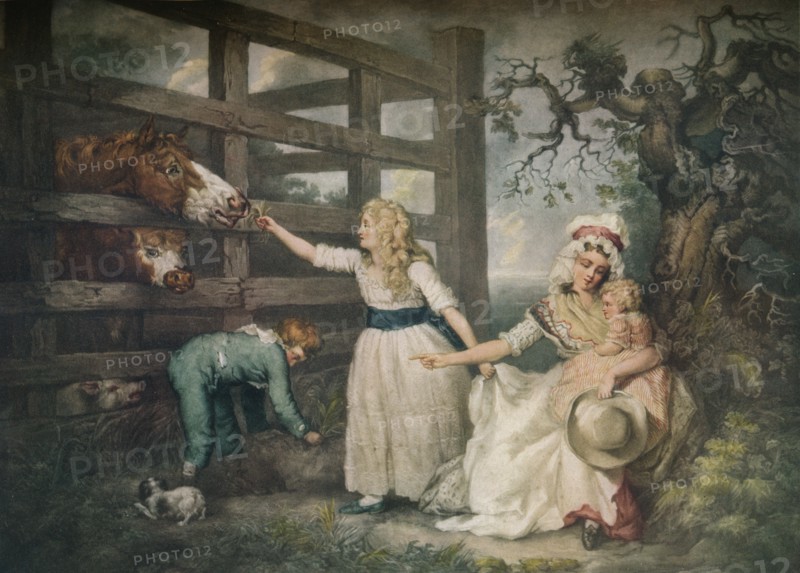 Compassionate Children, c1793, (1916). Artist: William Ward