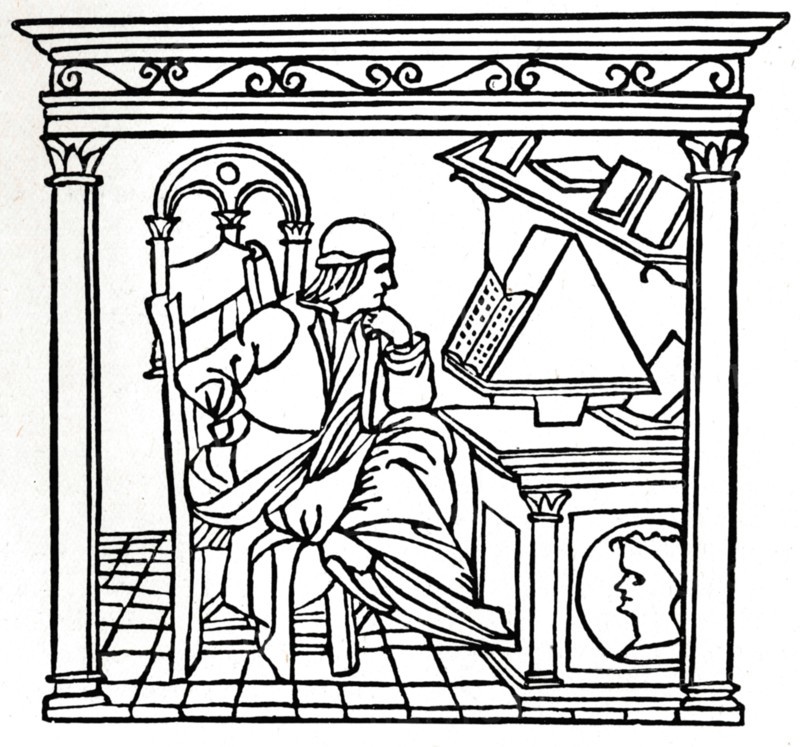 Bernardo Bellincioni (1452-1492), Italian poet', 1493, (1917). Artist: Unknown