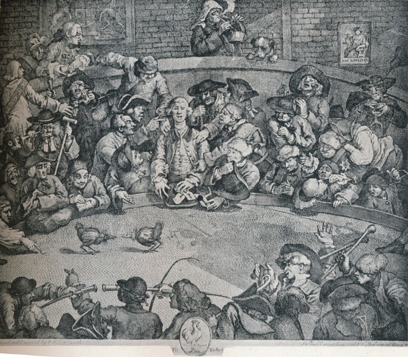 The Cock Pit, c1840, (1917). Artist: George Presbury