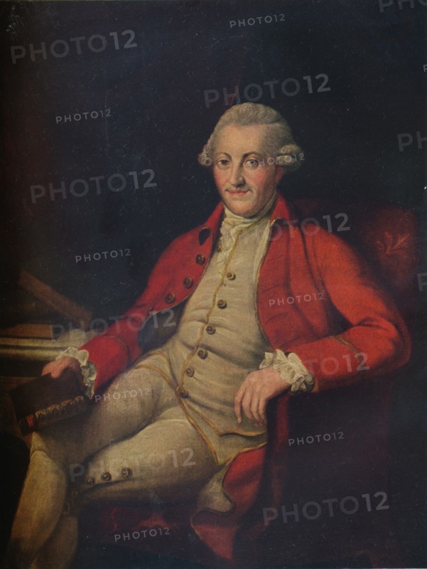 Portrait of John Zoffany, 18th century, (1917). Artist: Unknown