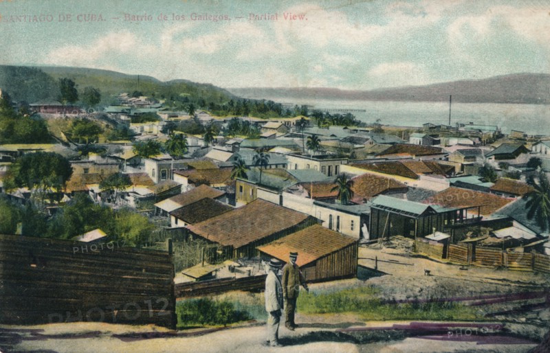 Santiago De Cuba. - Barrio de los Gailegos. - Partial View, c1910. Artist: Unknown