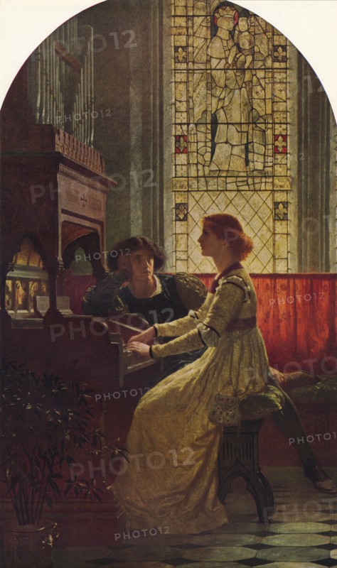 Harmony, 1877, (1938). Artist: Frank Dicksee
