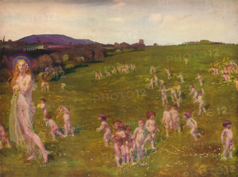 The Coming of Spring, 1913. Artist: Charles Sims