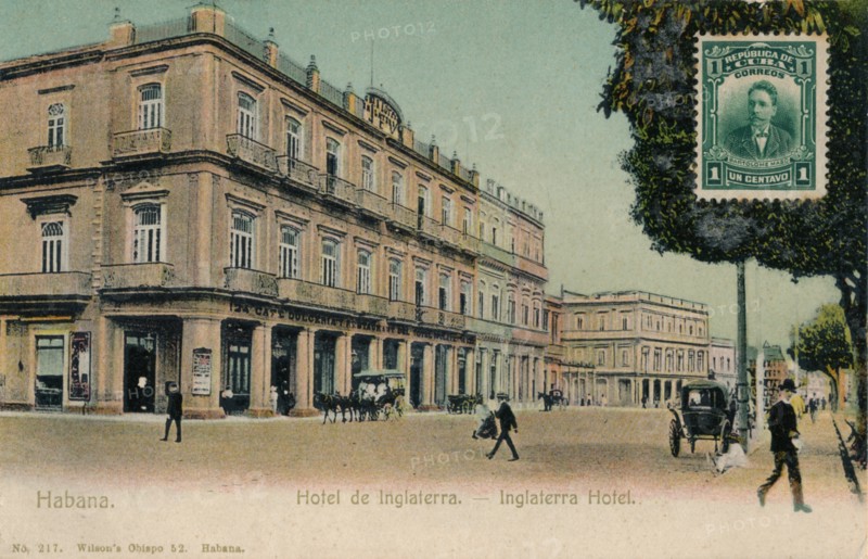 Habana. Hotel de Inglaterra. -Inglaterra Hotel, Cuba, c1910s. Artist: Unknown