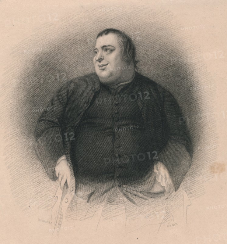 Francis Grose, (1731-1791), 19th century. Artist: Henry Bryan Hall I