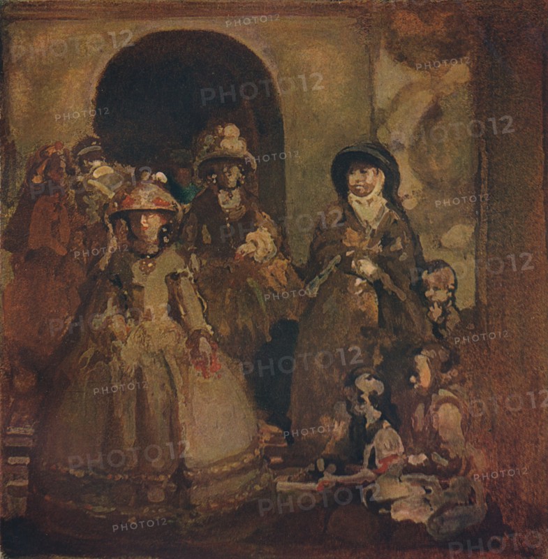 La Demimondaine, 1911. Artist: James Pryde