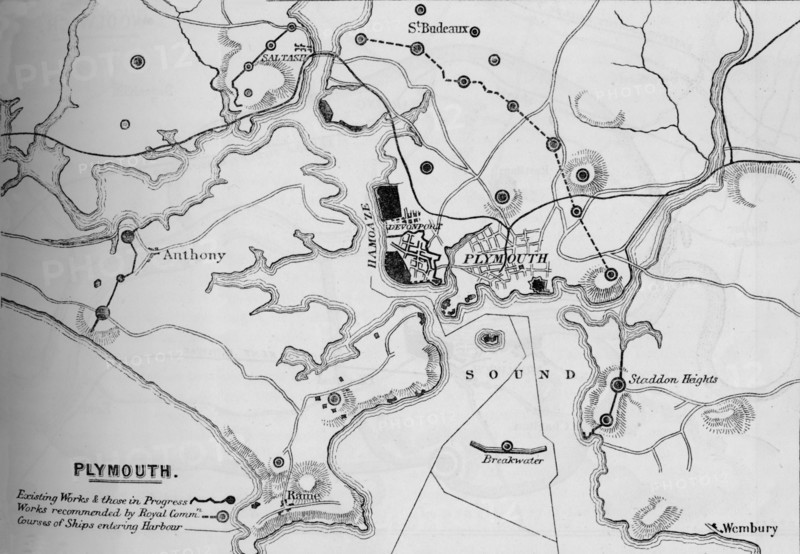 Plymouth, 1884. Artist: Unknown