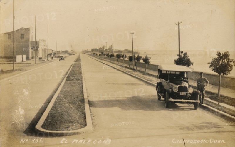 El Malecon, Cienfuegos, Cuba, c1910.