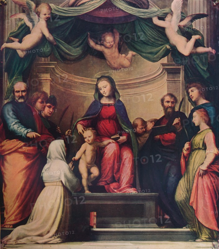 The Mystic Marriage of Saint Catherine of Siena, 1511, (1911). Artist: Fra Bartolomeo