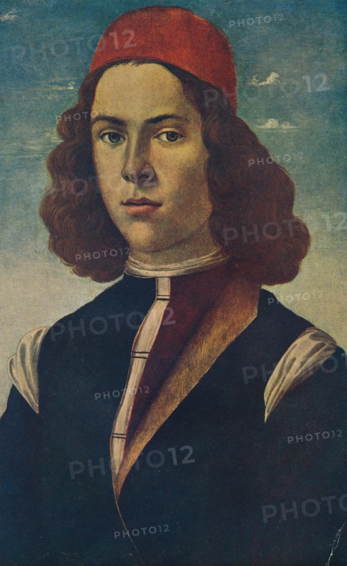 Portrait of a Young Florentine Nobleman, c15th century, (1907). Artist: Sandro Botticelli