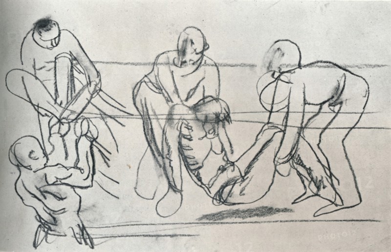 Sketch by Sir William Orpen, c1914 (1932). Artist: William Newenham Montague Orpen.
