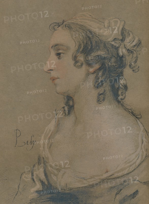 'Study in Pastel', 17th century. Artist: Peter Lely.