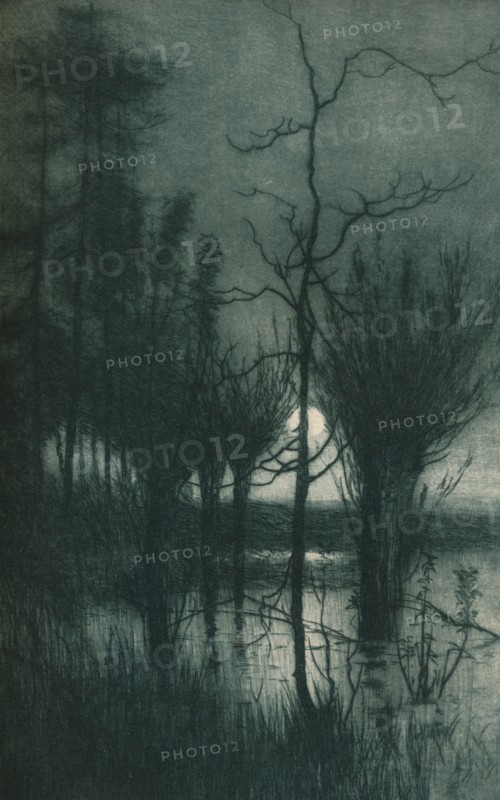 'The Silent Moon', c1901. Artist: Alfred Edward East