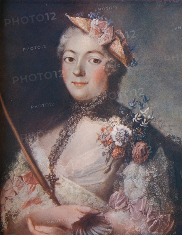 'Portrait of a Lady', c18th century. Artist: Le Chevalier