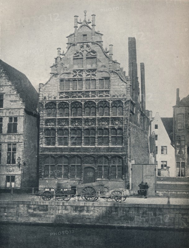 Hall of the Watermen`s Guild, Ghent, Belgium, c1900 (1914-1915).  Artist: John Benjamin Stone.