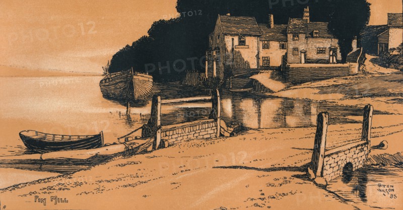 'Pin Mill', 1895. Artist: Patten Wilson