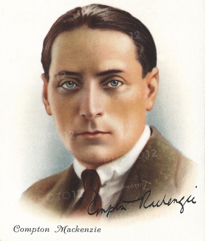 Compton Mackenzie, 1937. Artists: Unknown, WD & HO Wills.