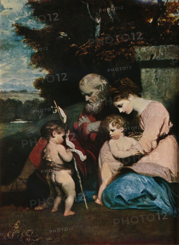 'The Holy Family with the Infant St John', 1788-9. Artist: Sir Joshua Reynolds.