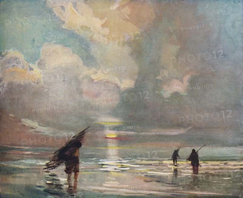 'Ramasseurs d'Epaves (Wreckage Gatherers)', c20th century (1914-1915). Artist: Alexandre Marcette.
