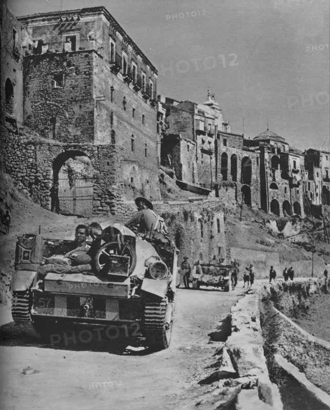 'Sicilian Mountain Stronghold Stormed', 1943. Artist: Unknown.