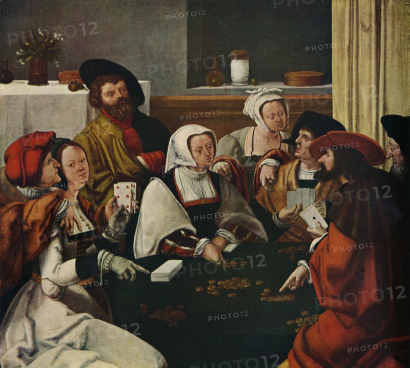 'The Card Players', c1550.