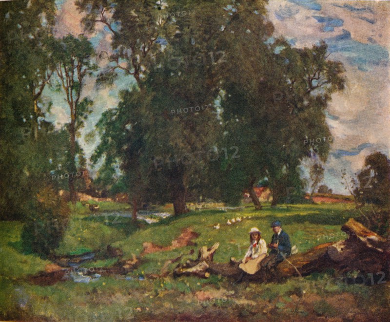 'The Meadow', c20th century. Artist: James Whitelaw Hamilton.