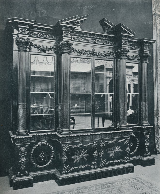 'Georgian Cabinet, reproduced by permission of H.R.H. The Princess of Wales', 1908.