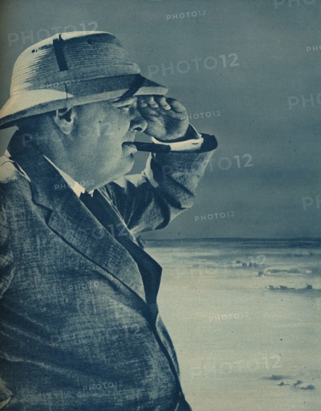 'Mr. Churchill Spies the Enemy', 1942.  Artist: Unknown.