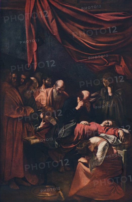'Death of the Virgin', c1606. Artist: Michelangelo Caravaggio.