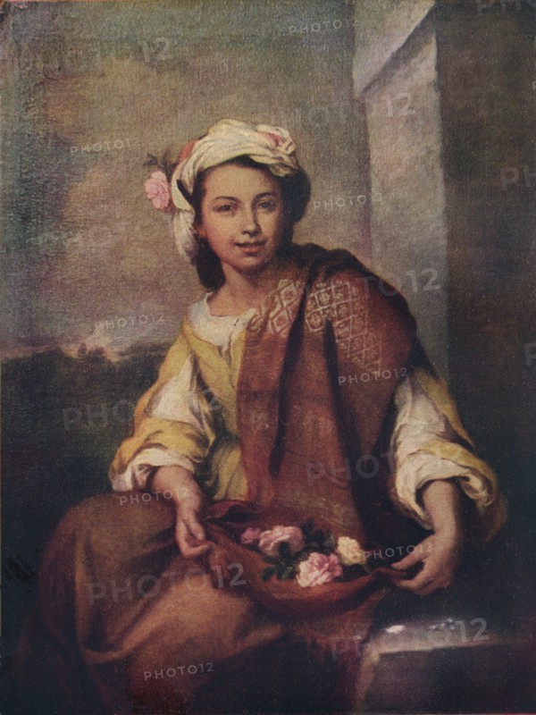 'The Flower Girl', 1665-70. Artist: Bartolomé Esteban Murillo.