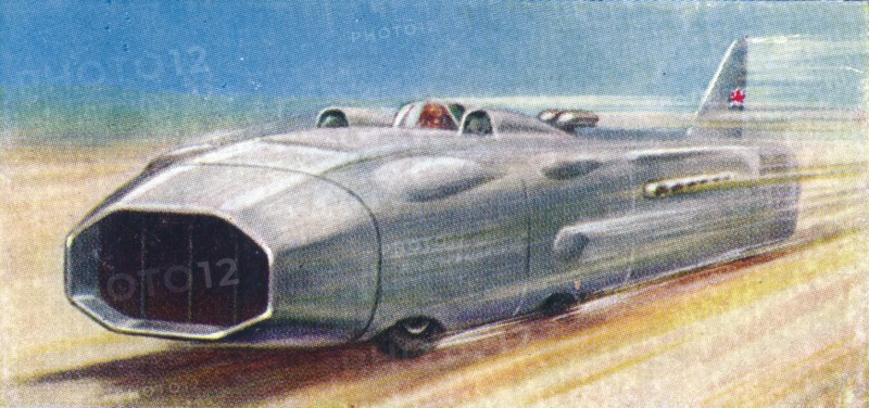 ''Thunderbolt (Captain G. E. T. Eyston)', 1938. Artists: Unknown, WD & HO Wills.