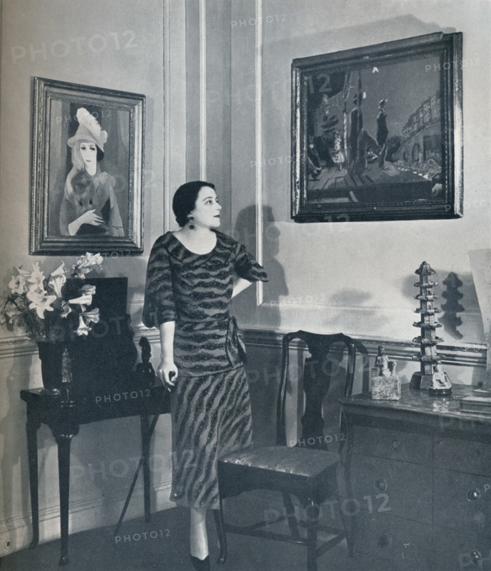 'A corner in the house of Lady Jowitt', 1934. Artist: Unknown.