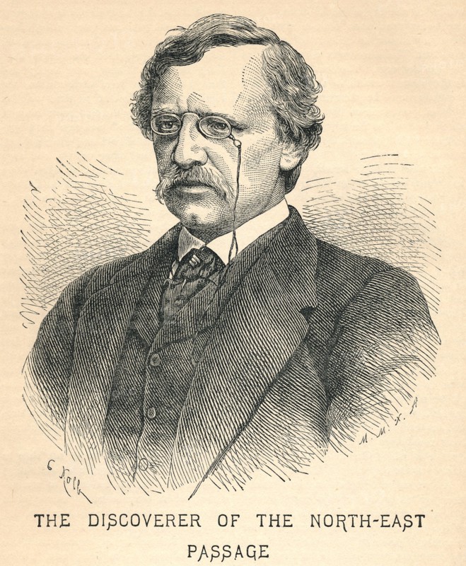 'Nils Adolf Erik Nordenskiold', (1832-1901), arctic explorer, 1893. Artist: Unknown.