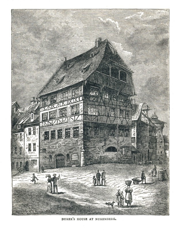 'Albert Durer's House, Nuremberg, Germany', 1893. Artist: Unknown.