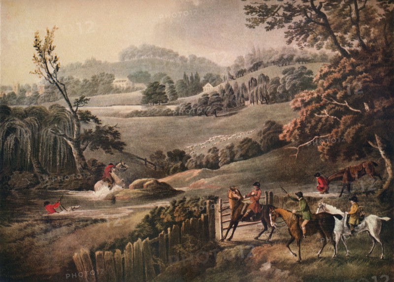 'The Bilsden (Billesdon) Coplow Day', c18th century. Artist: Francis Jukes.