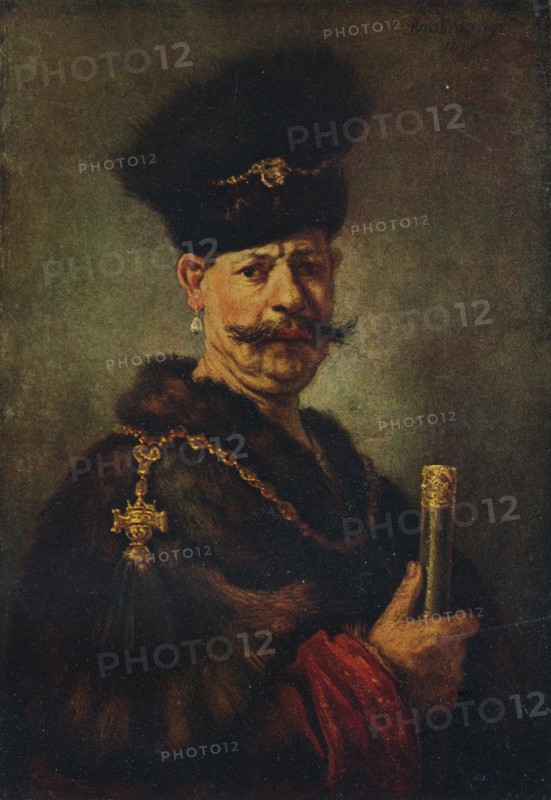 'A Polish Nobleman', 1637. Artist: Rembrandt Harmensz van Rijn.
