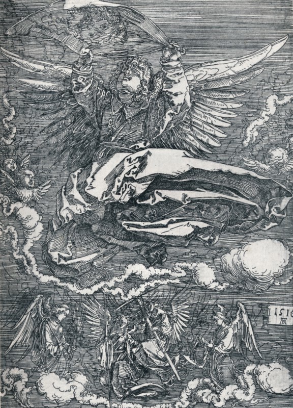 'Sudarium Displayed by an Angel', 1516 (1906). Artist: Albrecht Durer.