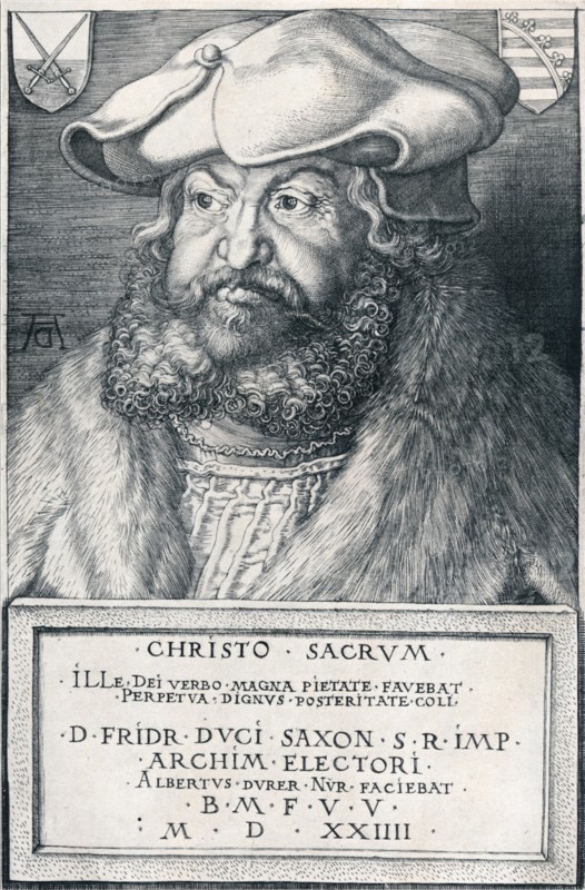 'Frederick the Wise, Elector of Saxony', 1524 (1906).  Artist: Albrecht Durer.