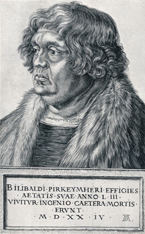 'Willibald Pirckheimer', 1524 (1906). Creator: Albrecht Durer.