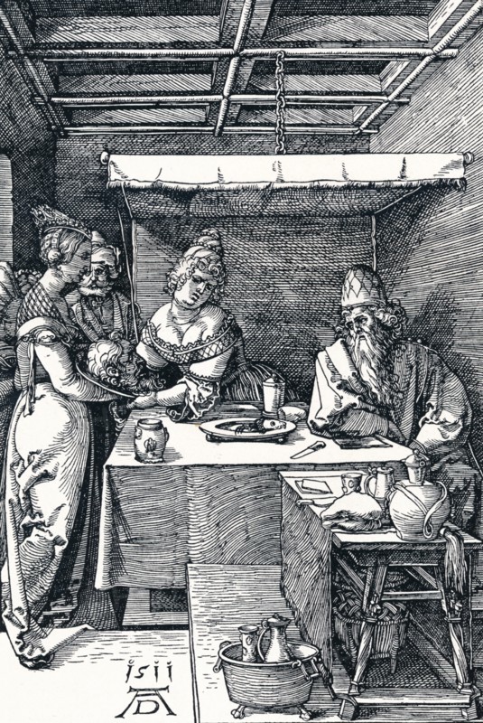 'Salome Presenting the Head of St John the Baptist to Herodias', 1511 (1906). Artist: Albrecht Durer.