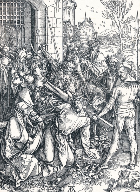 'Christ Bearing the Cross', 1498 (1906).  Artist: Albrecht Durer.