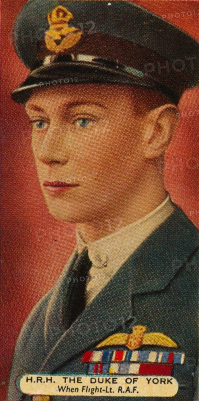 The Duke of York when he was a Flight Lieutenant in the RAF, c1918 (1935). Artist: Unknown.