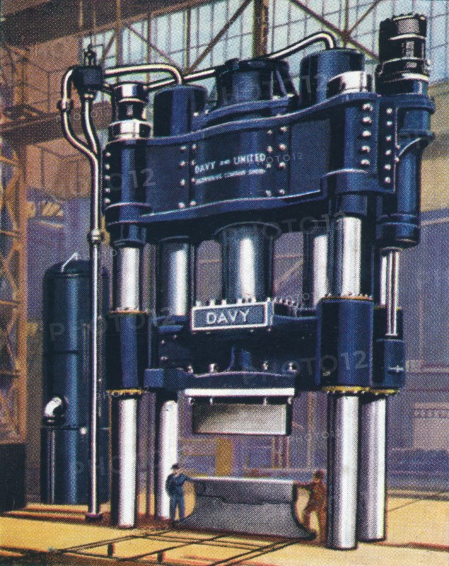 6000-ton forging press, 1938. Artist: Unknown.