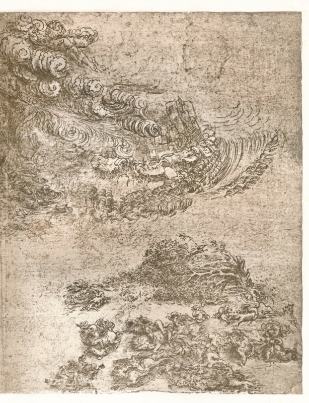 Representation of a tempest, c1472-c1519 (1883).  Artist: Leonardo da Vinci.