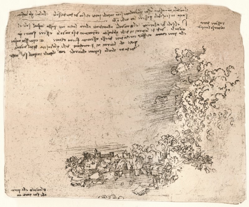 Representation of natural phenomena, c1472-c1519 (1883). Artist: Leonardo da Vinci.