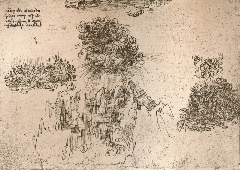 Representation of natural phenomena, c1472-c1519 (1883). Artist: Leonardo da Vinci.
