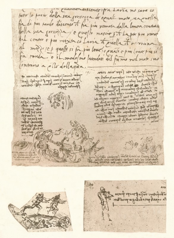 Three drawings, c1472-c1519 (1883). Artist: Leonardo da Vinci.