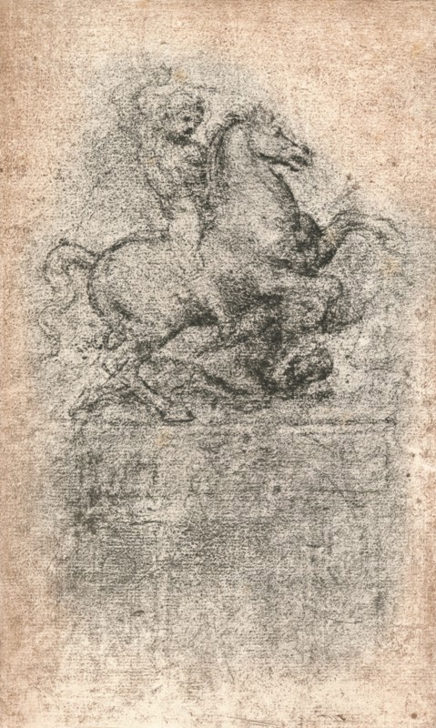 Study for the Sforza Monument, c1482-c1499 (1883). Artist: Leonardo da Vinci.