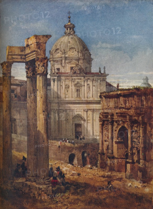 'Roman Scene', c1831. Artist: William Wyld.